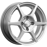 Литые диски ЯГУАР (КЛ147) 5.500xR14 4x100 DIA67.1 ET38 селена для Toyota Yaris