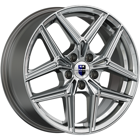Юнион (КС1025) 7.000xR17 5x112 DIA57.1 ET40 дарк платинум Юнион (КС1025) 7.000xR17 5x112 DIA57.1 ET40 дарк платинум