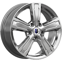 Литые диски Оклахома (КС998) 6.500xR16 5x114.3 DIA67.1 ET50 дарк платинум для Renault Arkana