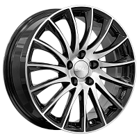 Литые диски ВАЛЕНСИЯ (КЛ282) 7.000xR18 5x112 DIA66.6 ET38 алмаз для Audi Q5