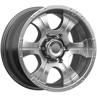 Литые диски Байконур (КС473) 7.000xR15 6x139.7 DIA108.5 ET20 дарк платинум для Opel Frontera