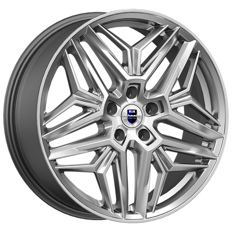 Колумб (КС1038) 7.000xR19 5x114.3 DIA67.1 ET45 дарк платинум Колумб (КС1038) 7.000xR19 5x114.3 DIA67.1 ET45 дарк платинум
