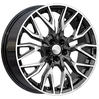 Литые диски Эльба (КЛ1071) 7.000xR18 5x100 DIA57.1 ET28 алмаз для Skoda Rapid