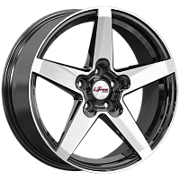 Литые диски Токен (КС1127) 6.500xR17 5x114.3 DIA66.6 ET37 Блэк Джек для Haval Jolion