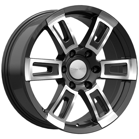 ТОР (КЛ252) 8.000xR18 6x139.7 DIA106.2 ET25 алмаз ТОР (КЛ252) 8.000xR18 6x139.7 DIA106.2 ET25 алмаз