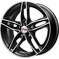 Литые диски Moskva (КС689) 6.500xR16 5x114.3 DIA60.1 ET45 Блэк Джек для Toyota Ipsum