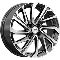 Литые диски Неом (Vesta Cross/XRAY) (КС1172) 6.500xR16 4x100 DIA60.1 ET41 алмаз черный для Renault Megane