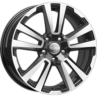 Литые диски КС874 (ZV 17_Creta) (КС874) 6.500xR17 5x114.3 DIA67.1 ET49 алмаз черный для Honda Литые диски КС874 (ZV 17_Creta) (КС874) 6.500xR17 5x114.3 DIA67.1 ET49 алмаз черный для Honda