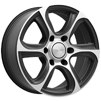 Литые диски СКАЛА (КЛ104) 7.500xR17 6x139.7 DIA67.1 ET30 Алмаз бархат новый