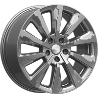 Литые диски АСТЕР (КЛ369) 8.000xR18 5x114.3 DIA66.1 ET40 графит для Nissan Qashqai