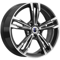 Литые диски Karrera Light (КС935) 7.000xR18 5x108 DIA67.1 ET35 алмаз черный для JAC Js3